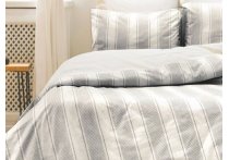 Постельное белье Washed Cotton Saheser - Nenas Antrasit (Turkey), евро